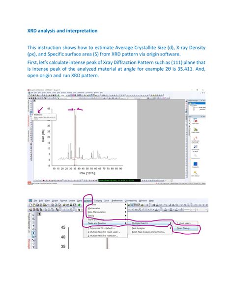 xrd analysis data mining
