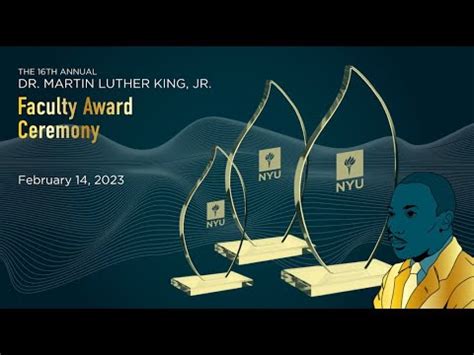 Mlk Week Faculty Award Ceremony Youtube