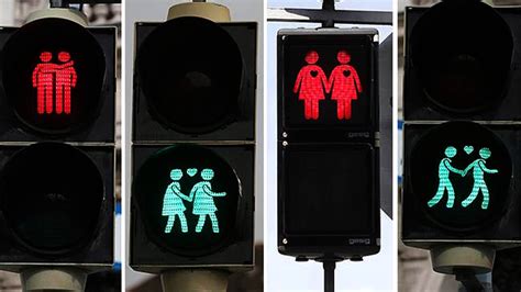 Same Sex Couples Traffic Light สัญญาณไฟแห่งความรักร่วมเพศ At Iurban