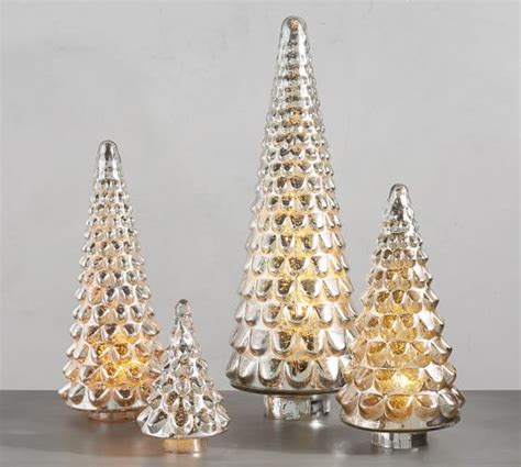 Mercury Glass Trees | Pottery Barn