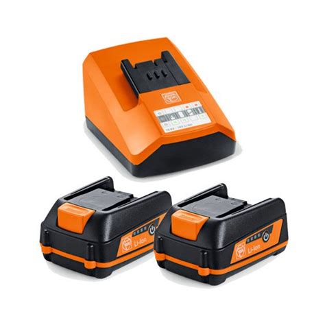 Fein Select 12v Battery Starter Set Inc 2x 25ah Batts And Alg50 Charger 92604251010 Power Tool