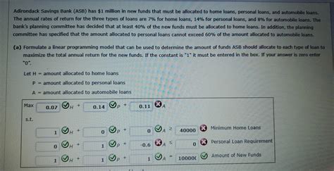 Solved Adirondack Savings Bank Asb Has Million In New Chegg