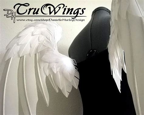 Shalom Handmade White Angel Costume Wings 24h X Etsy Angel Costume