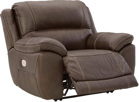 Dunleith Piece Power Reclining Sectional With Adjustable Headrest In