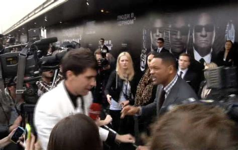 Will Smith Slaps Journalist Who Tries To Kiss Him