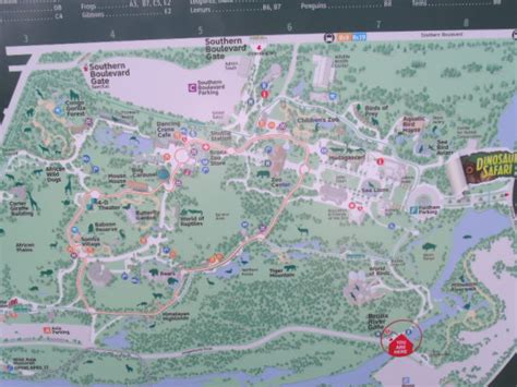 Bronx Zoo Map - ZooChat