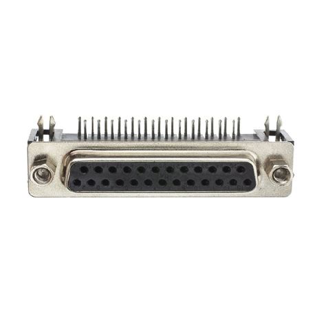 DB25 Female Right Angle Connector 25 Pin PCB Mount Buy Online At