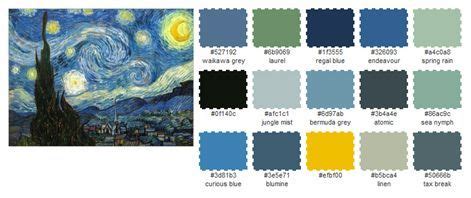 Van Gogh Color Palette