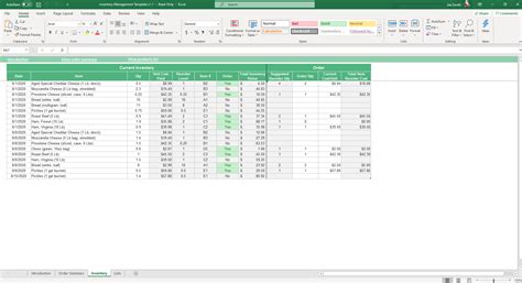 Inventory Management Excel And Google Sheets Template Simple Sheets