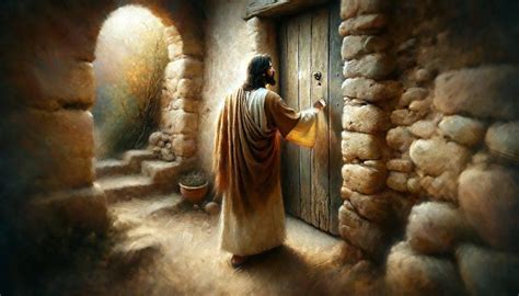 Christian Art I Stand At The Door And Knock A Downloadable