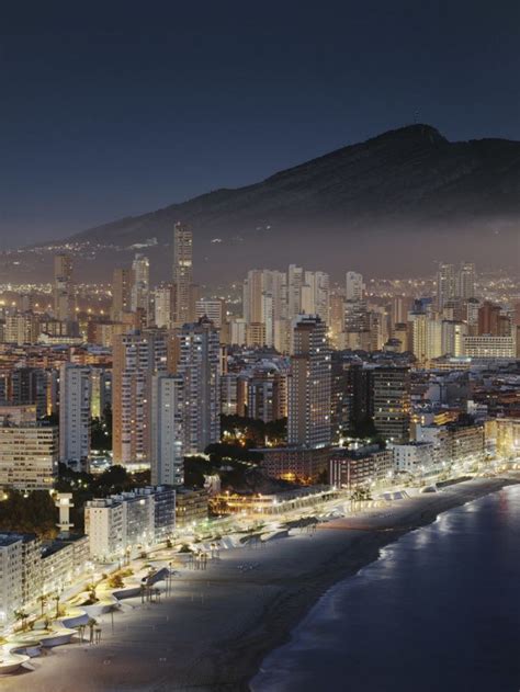 Benidorm West Beach Promenade – OAB | Benidorm, Benidorm beach, City ...