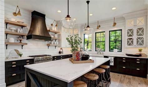 10 Best Modern Farmhouse Kitchen Ideas 2024 - The Frisky