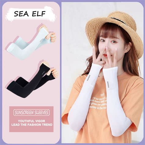 【sea Elf Swimwear】summer Mens And Womens Ice Silk Sunscreen Ice