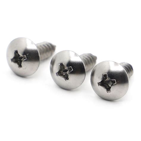 Stainless Steel Truss Pan Head Self Tapping Screw Mushroom Umbrella