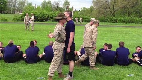 Rs Indianapolis Annual Usmc Pool Function Female Drill Instructor Gets