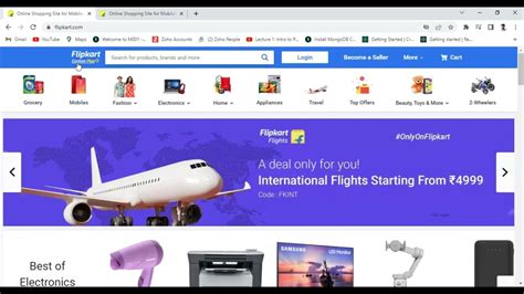 Flipkart Navbar Using Html Css And Javascript Only Youtube