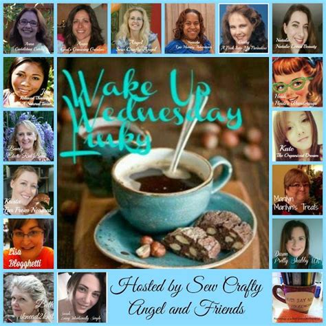 A Collage Of Women Smiling And Drinking Coffee With The Words Wake