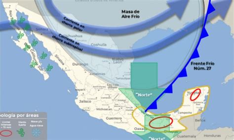 Frente Frío 27 Traerá Nieve Y Aguanieve En Estos Estados