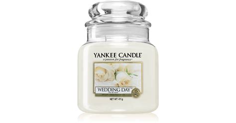 Yankee Candle Wedding Day Candela Profumata Classic Media Notino It