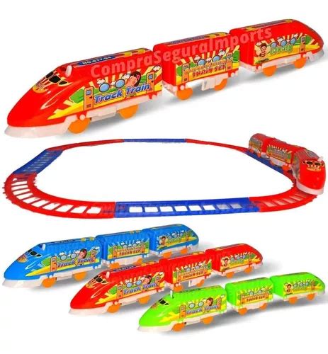 Trenzinho De Brinquedo Locomotiva Infantil Trem El Trico Parcelamento