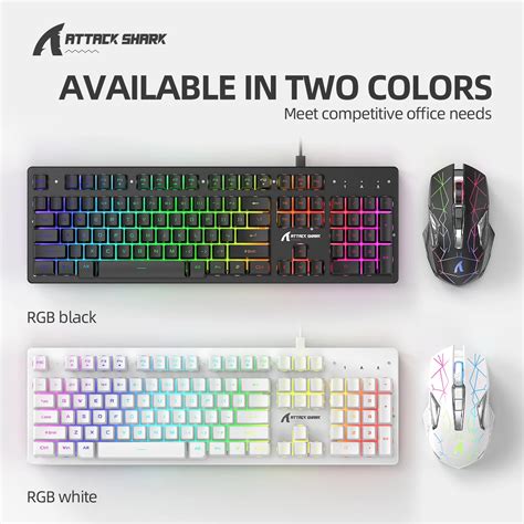 Attack Shark T3rgb Light Backlit Gamer Wireless Mechanical Keyboard And ...