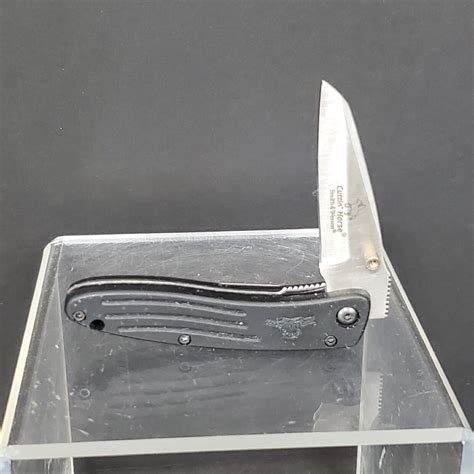 Smith And Wesson Cuttin Horse Pocket Knife Folding Ch007 W Box Iob Ebay