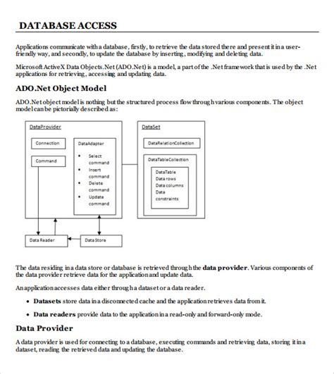 Free 7 Sample Access Database Templates In Pdf