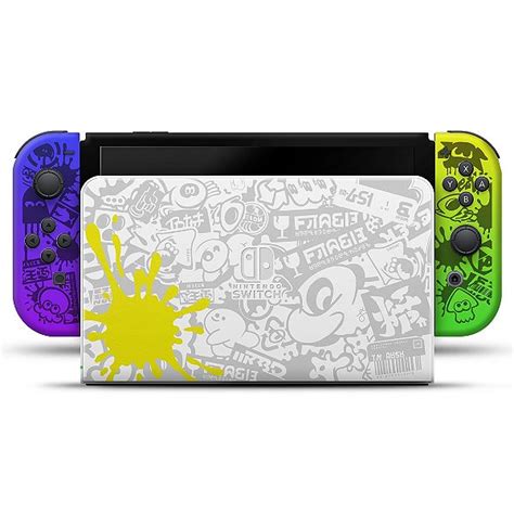 Nintendo Switch Oled Skin Splatoon Special Pop Arte Skins