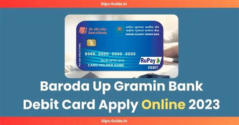 Baroda Up Gramin Bank Atm Card Apply Online 2024