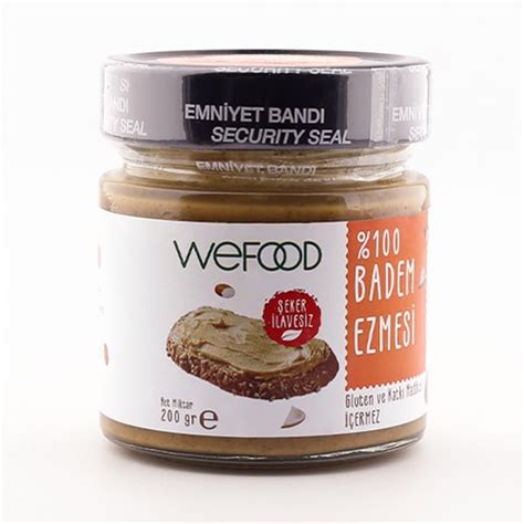 100 Badem Ezmesi 200 Gr WeFOOD