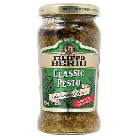 Salsa Pesto Filippo Berio Albahaca Cl Sica G Walmart