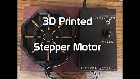 3d Printed Stepper Motor 🔴 Youtube