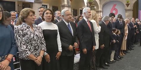 Amlo Asiste A Sexto Informe De Gobierno De Alfredo Del Mazo