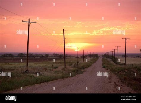 Paint Creek Texas Usa September 22 2011 A September Sunrise