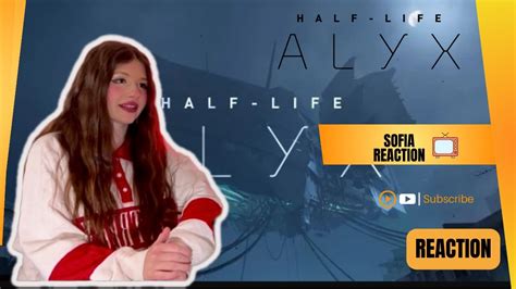 Girl S Reaction Half Life Alyx Announcement Trailer YouTube