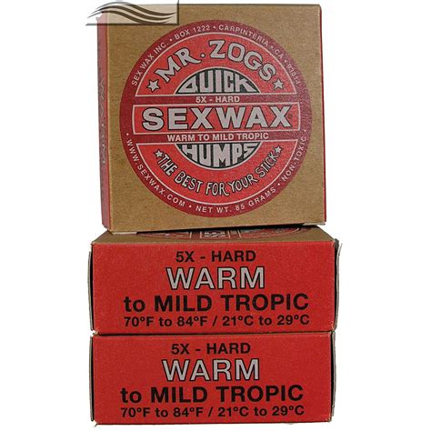 Mr Zogs Sex Wax Original Warm Red 3 Pack Wax Surfing