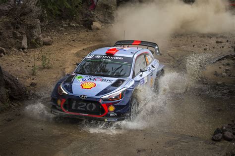 Wrc Rally Mexico Preview Thierry Neuville Of Hyundai Is Fastest