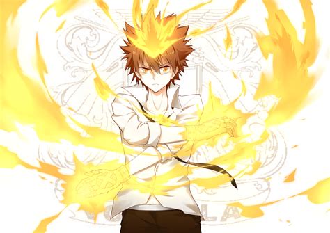 Tsunayoshi Sawada HD Wallpaper Katekyō Hitman Reborn Anime by Yumuto