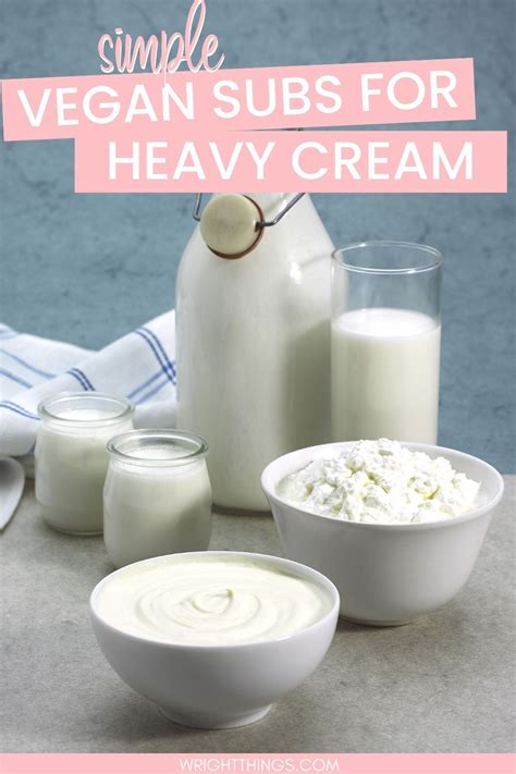 Vegan heavy cream substitute – Artofit