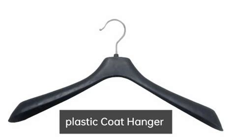 Black Plastic Coat Hanger For Hanging Delicate Coats At Rs 17 Piece In