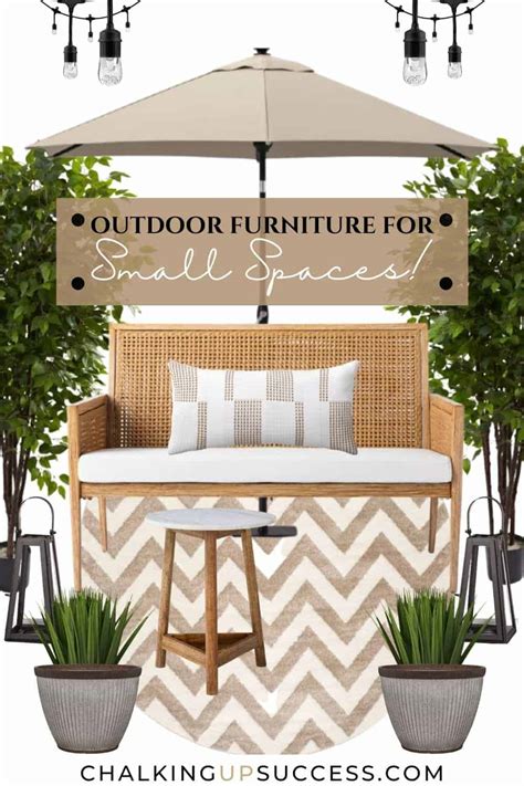 Outdoor Furniture For Small Spaces 6 Stunning Designs Youll Love