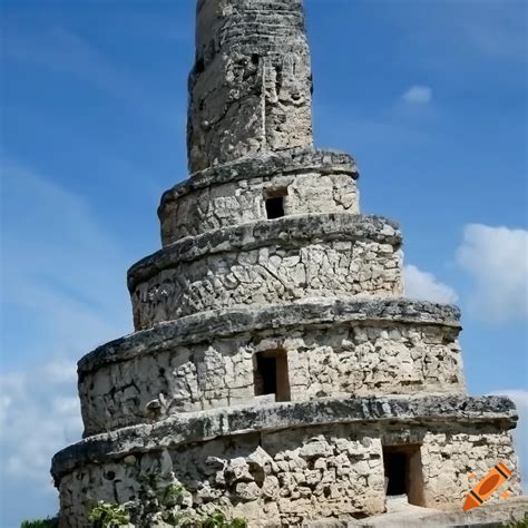 Mayan Style Babel Tower On Craiyon