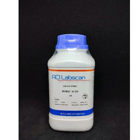 Boric Acid AR Laboratory Analytical Reagent Shopee Philippines