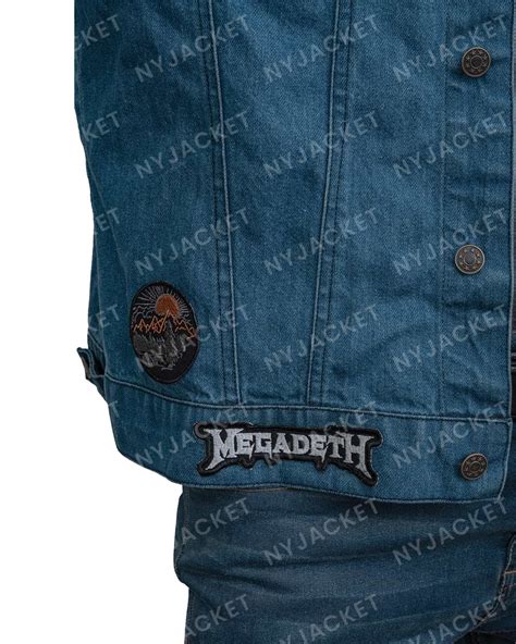 Stranger Things Eddie Munson Denim Vest Blue Dio Jacket