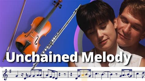 Unchained Melody The Righteous Brothers Playback Partitura Violino