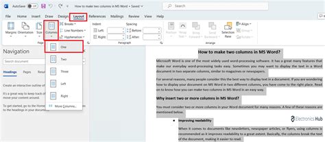 Create Two Columns In Word Easy Formatting Guide