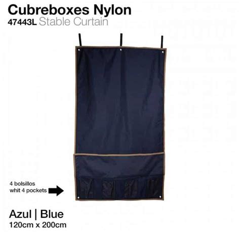 CUBREBOXES NYLON 47443L 120x200cm AZUL Tienda Hípica D Hispania