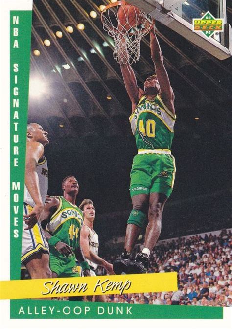 SHAWN KEMP. SEATTLE SUPERSONICS. 1990-2003. PF/C. 6.10/230. | Kemp ...