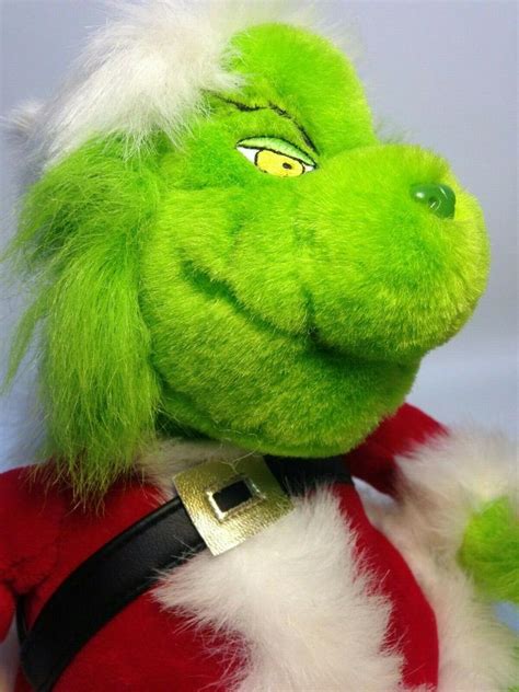 Dr Seuss Grinch Animated Singing Plush In Santa Suit Beverly Hills