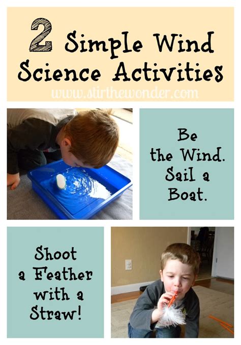 Preschool Wind Study Round Up | Stir The Wonder